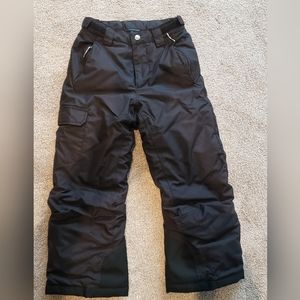 Columbia Omni Tech Black Insulated Ski Snow Pants Size Kids S / 8 years old